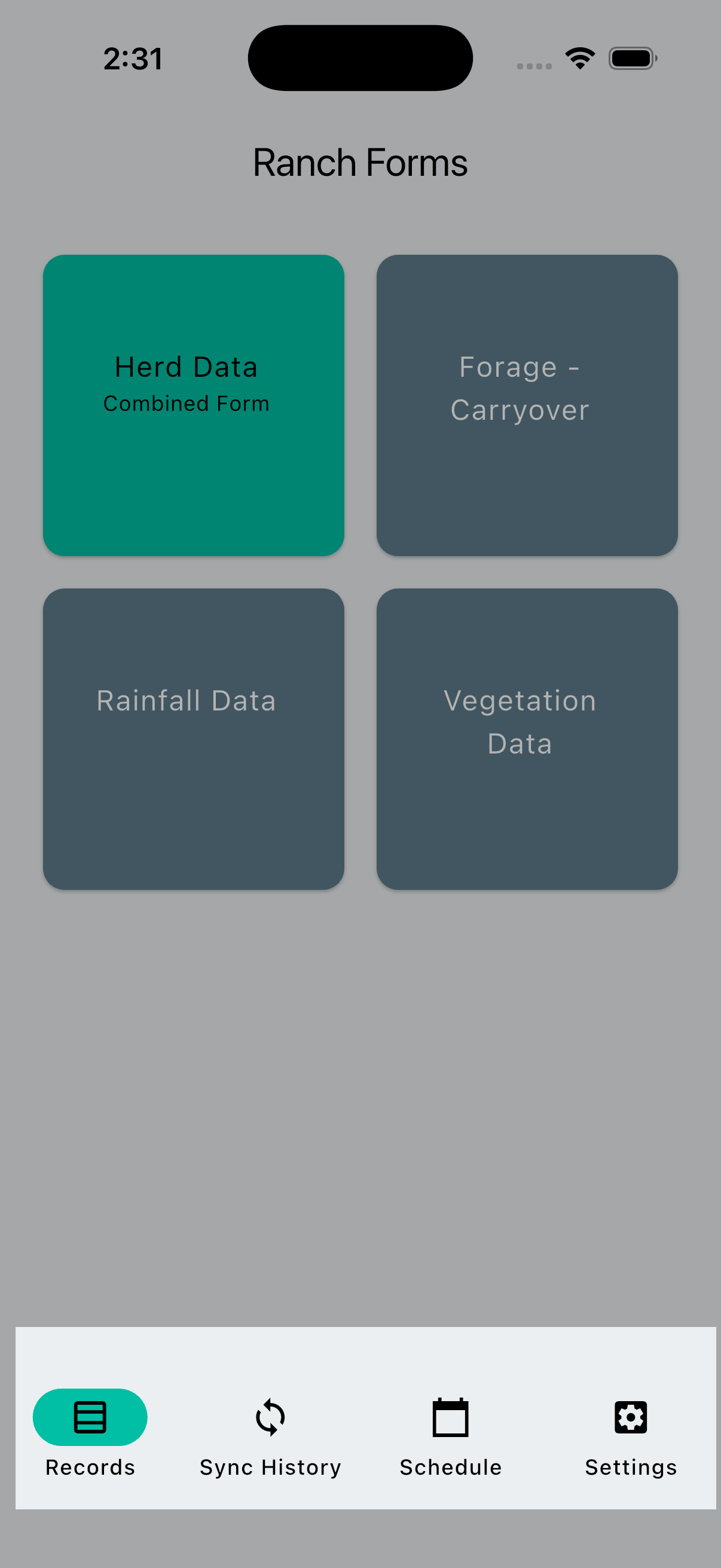 Tab Navigation